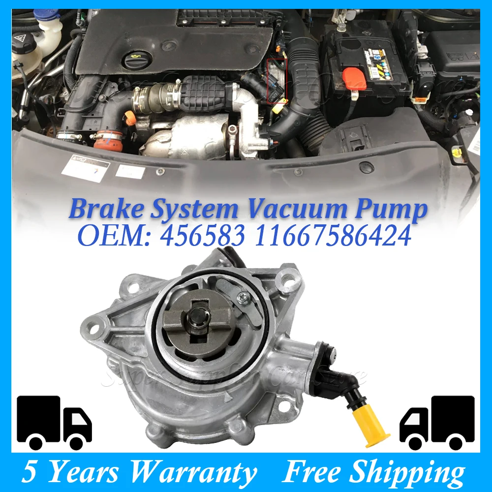 

Тормозная система, вакуумный насос, воздушный насос, металлический для Citroen C4/Peugeot 208 3008 5008 RCZ 1,6THP 456583 11667586424 701366060 456578