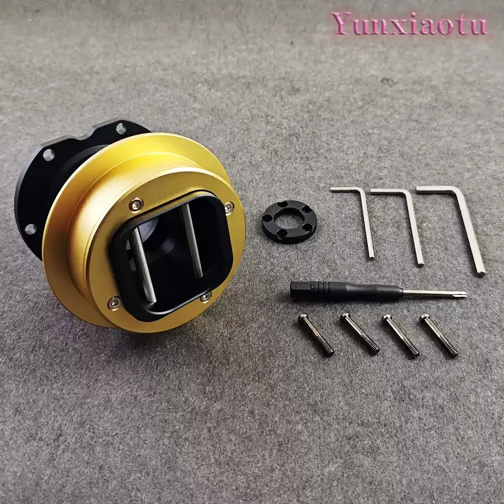 Racing Emulator QR2 Pro Steering Wheel Quick Release Device Metal Quick Release