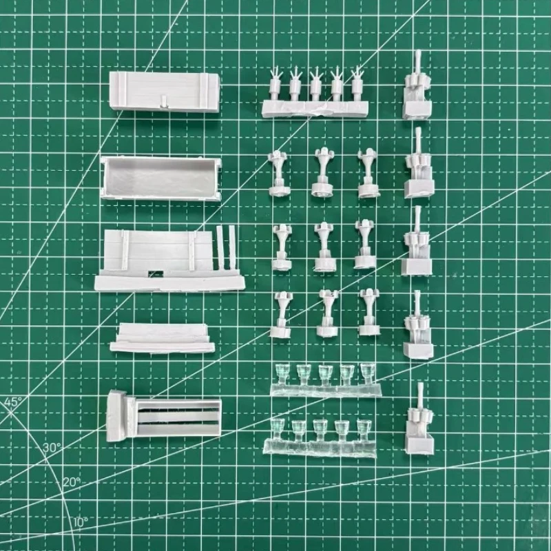 Modelo de resina fundida em escala 1/35, kit montado, granadas e minas alemãs da segunda guerra mundial, modelo de cena, desmontado, sem pintura
