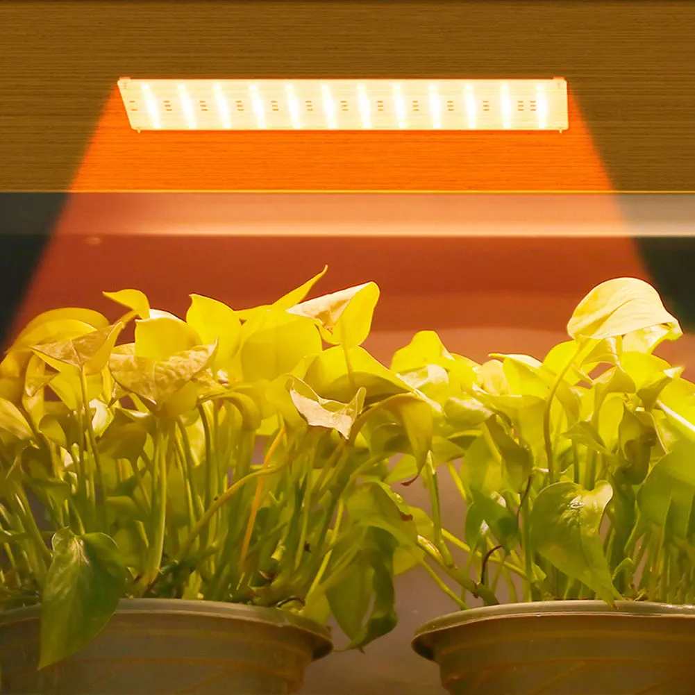 Luci per coltivazione a pannello ultrasottile USB sotto l'armadio Lampada per coltivazione con timer per coltivazione di piante Luce a LED dimmerabile per piante da interno Coltiva LED