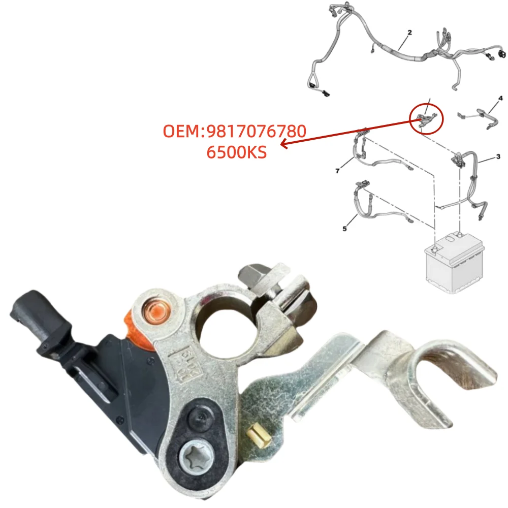 

9817076780 6500KS For Peugeot 3008 308 408 Citroen C4 Battery charging state unit