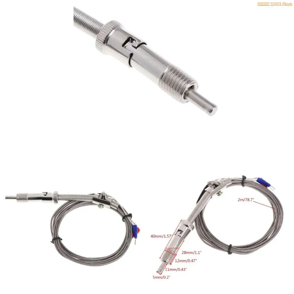 K1AE K Type Thermocouple 0~400℃ Temperature Thermocouple Temperature Detector