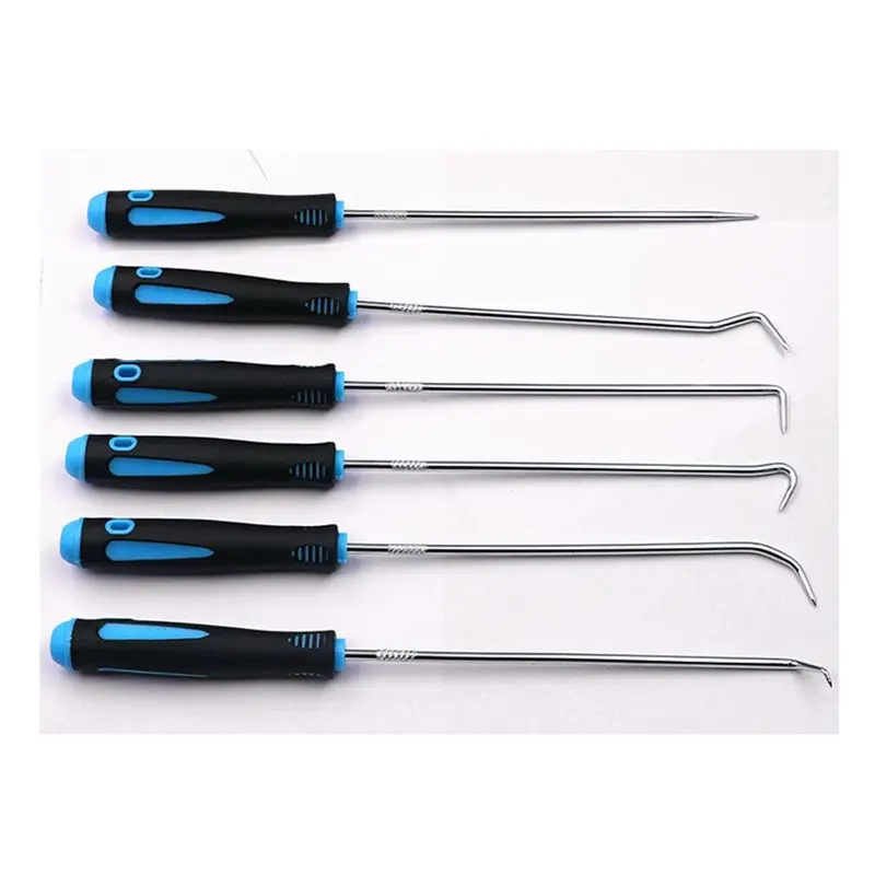 AEE2-6Pcs Car Auto Vehicle Oil Seal Screwdrivers Set O-Ring Seal Gasket Puller Remover Pick Hooks