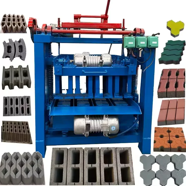 Eco Manual Interlocking Brick Making Machine Small Brick Making Machine Interlocking Free Burn Brick Making Machine