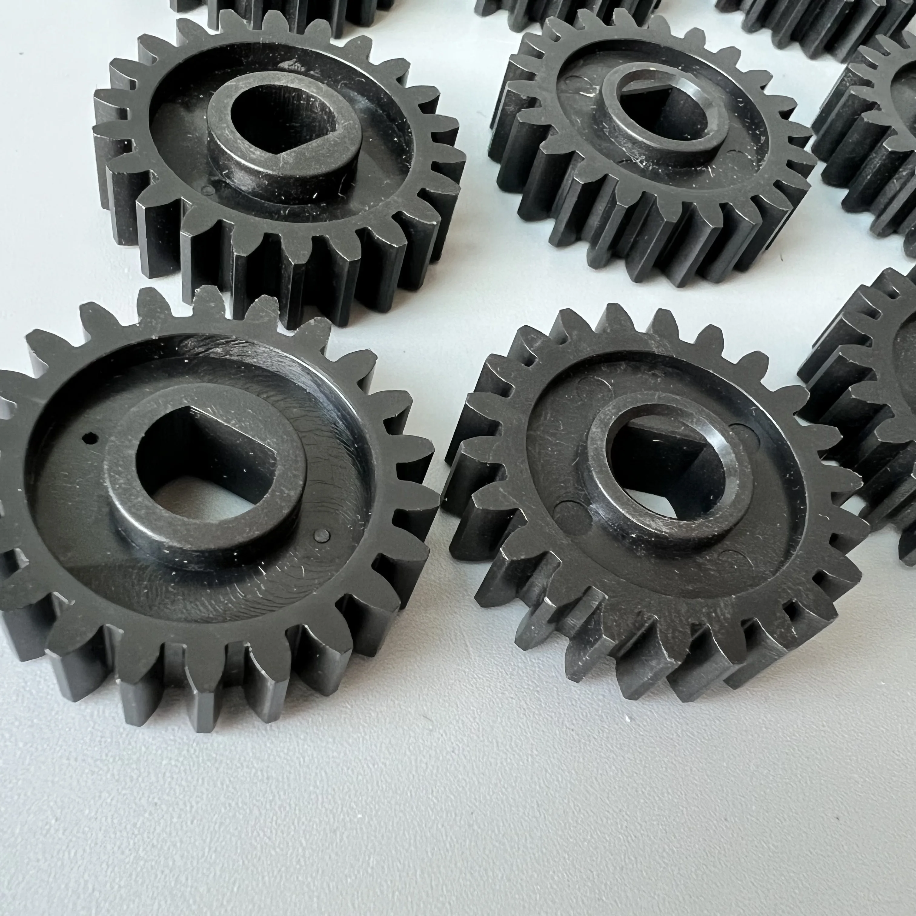 (10 unids/lote) Noritsu Gear 20302029 20303029-00 'D' corte 22 dientes 10mm agujero DIA.36mm para Noritsu LPS24 PRO Minilab