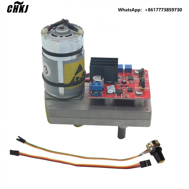 

CHKJ High Torque Servo DC12V 24V 380kg.cm Steel Gear with Potentiometer for Robot Mechanical Arm