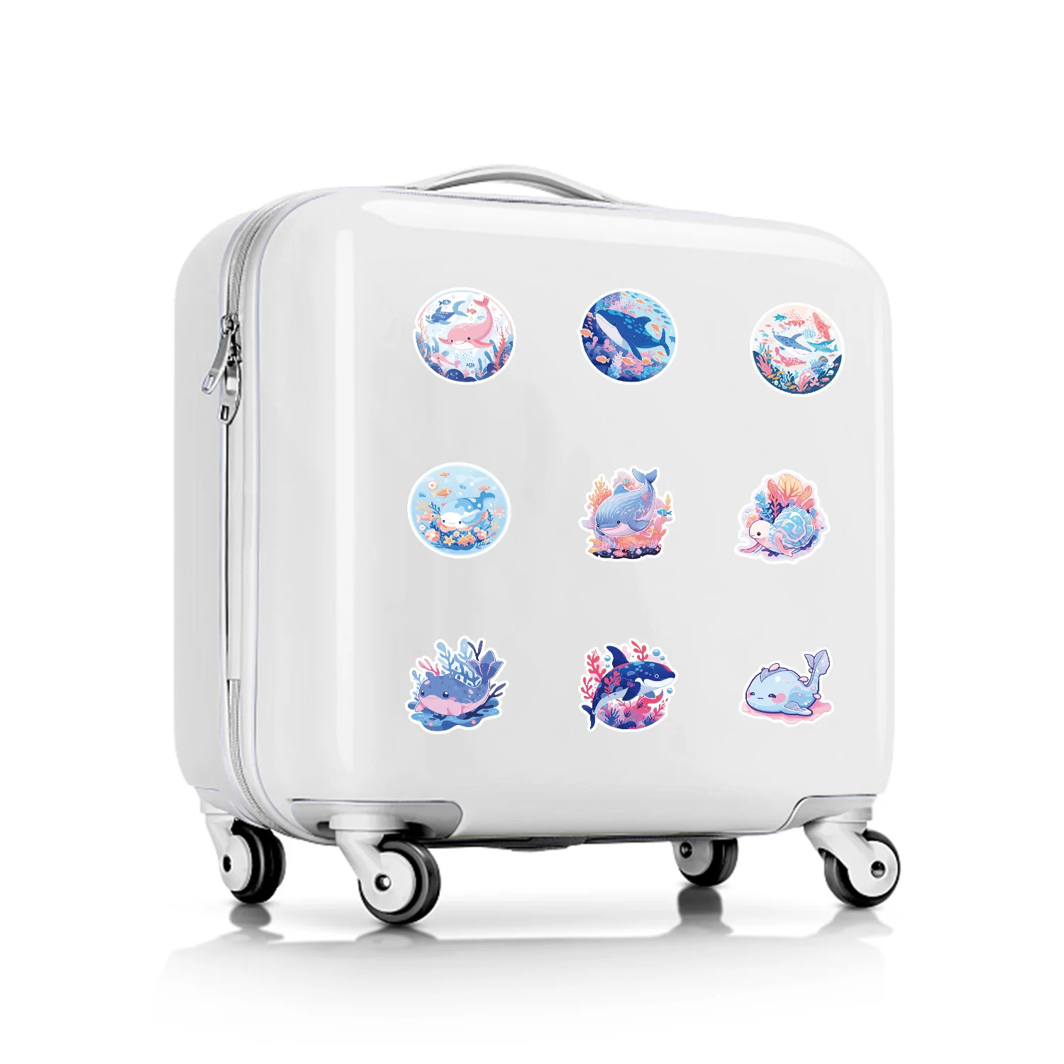 10/30/50Pcs Cartoon Ozean Serie Graffiti Aufkleber DIY Gitarre Telefon Wasser Tasse Laptop Koffer Skateboard Wasserdichte Aufkleber