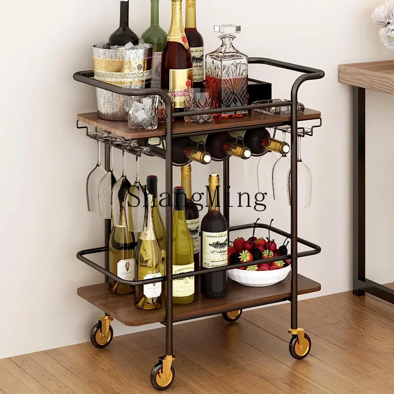 

CL High Value Department Dining Cart Dessert Cake Wedding Iron Art Small Cart Hotel Display