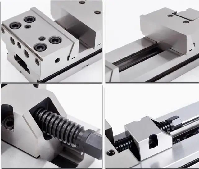 High Precision Hydraulic Universal Modular Tool Maker Vise 100mm GT100 Clamping Parallel Bench Vice Milling PLC Core Components