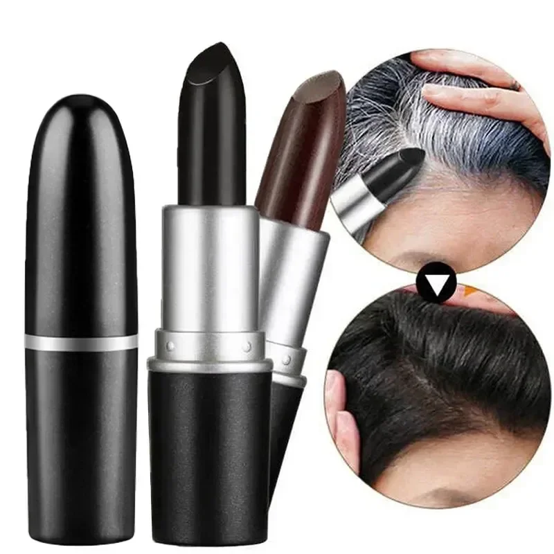 4.5g One-Time Hair Dye Pen Instant Gray Root Fast Temporary Cover Up White Hair Coverage Hair Color Cream Pen Wholesale