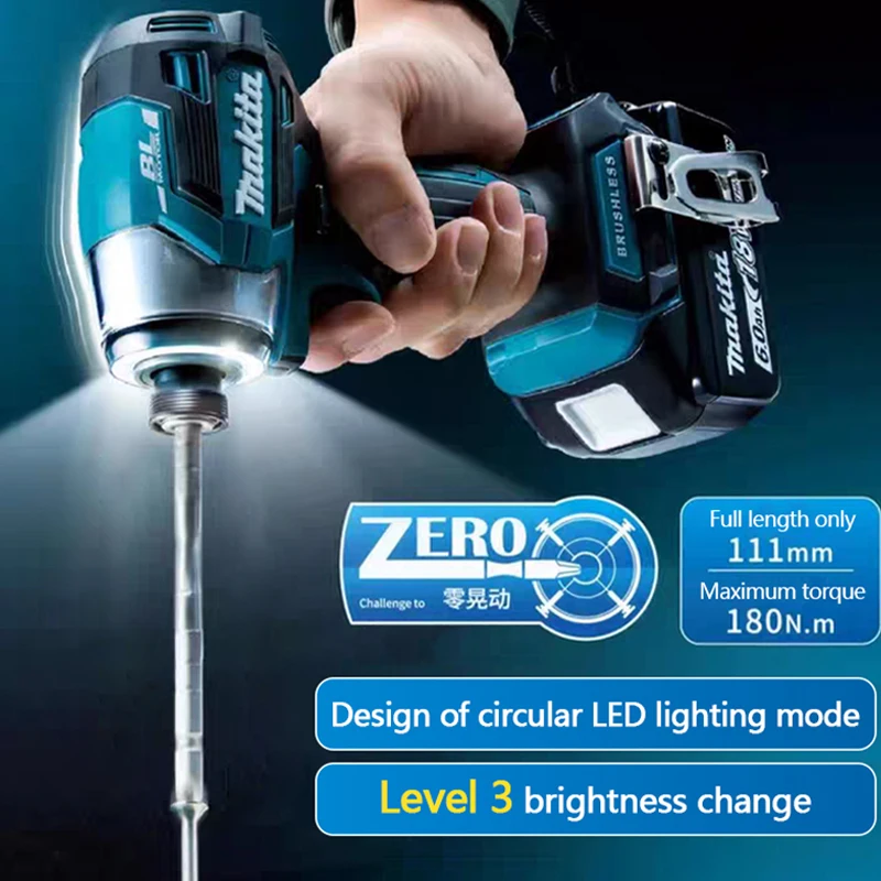 Makita DTD173 Electric Drill 18V  Drill Power Tool Impact Impact Driver Power Tool Multi-function Tool Japan Importedl