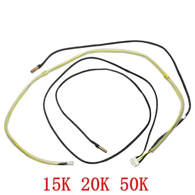 for Gree Inverter AC Temp Sensor 15K 20K 50K Ohm Thermistor Probe Replacement Fix F3 F4 F5 Error Code High Precision Durable