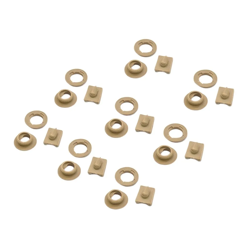 Interior Lock Clips Car Carpet Clips For Daily Driving High Universality Fitment Secure Locking Mechanism For Most Car Models