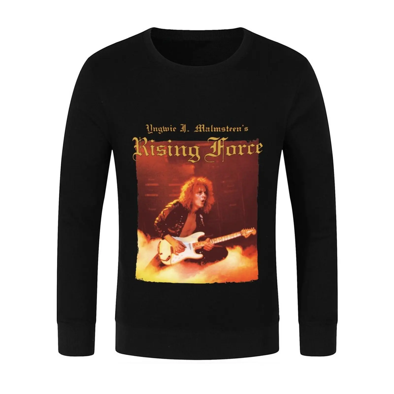 YMGWIE MALMSTEEN Pullover anime clothes autumn clothes men's clothes men's winter sweater sweatshirt male