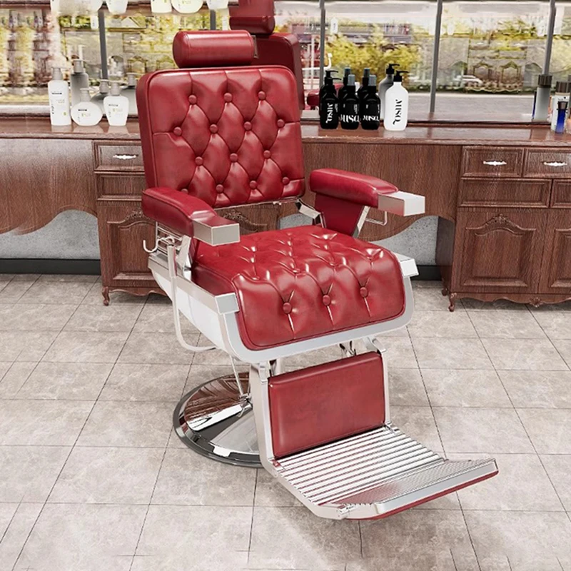 

Furniture Professional Manicure Chair Beauty Salon Hair Dressing Chairs Luxury Saloon Nail Chaise Coiffure Reclining Makeup