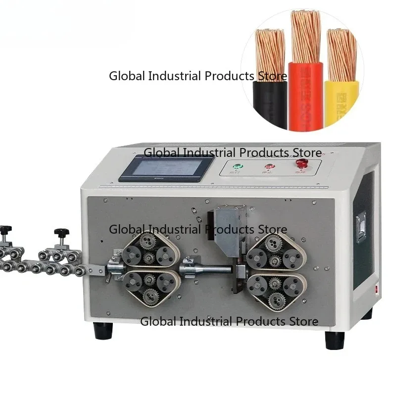 EW-3025+ Factory Direct Universal Belt Feed Wire Processing Machine Cable Cut Strip Machine for Cable Manufacturing Equipment