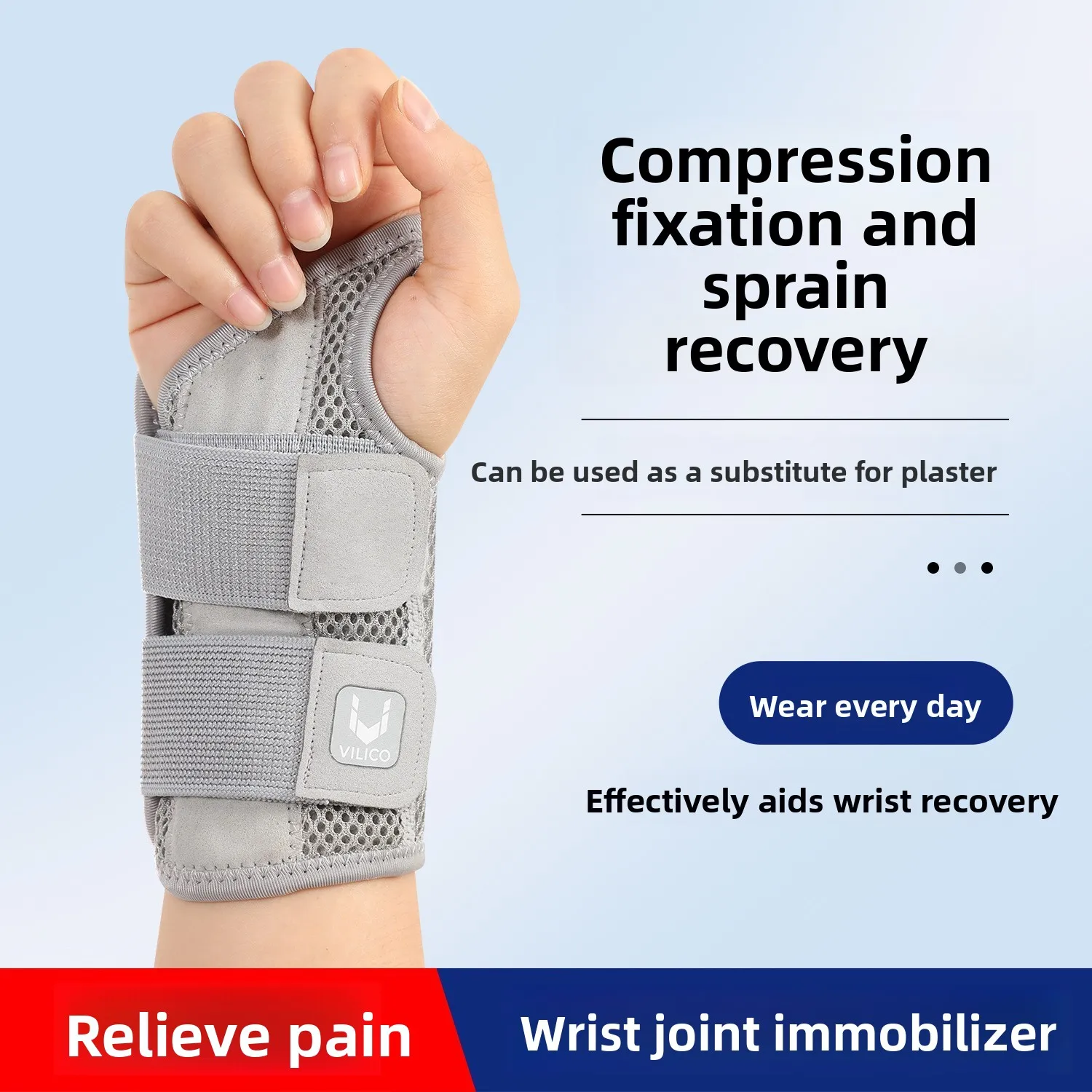 Joint cover to fix tendon sheath injury, finger protection cover, adjustable strap, pressurized thumb wrist protector