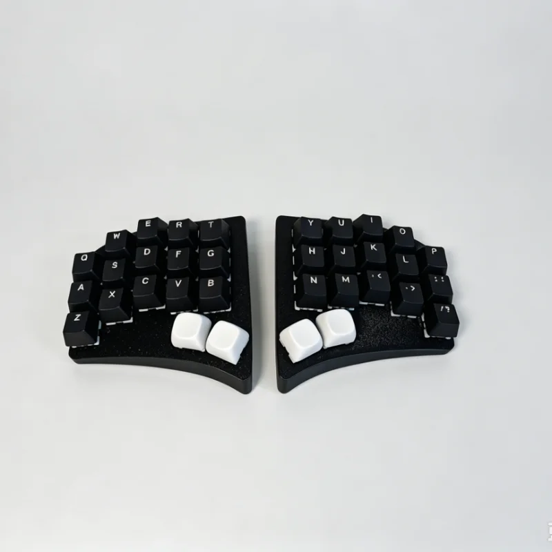 Dolphin34 Wireless Split Keyboard Ergonomics Hot Pluggable Zmk/vial Bluetooth Wired Dual-mode 3x5 Layout Portable Programming