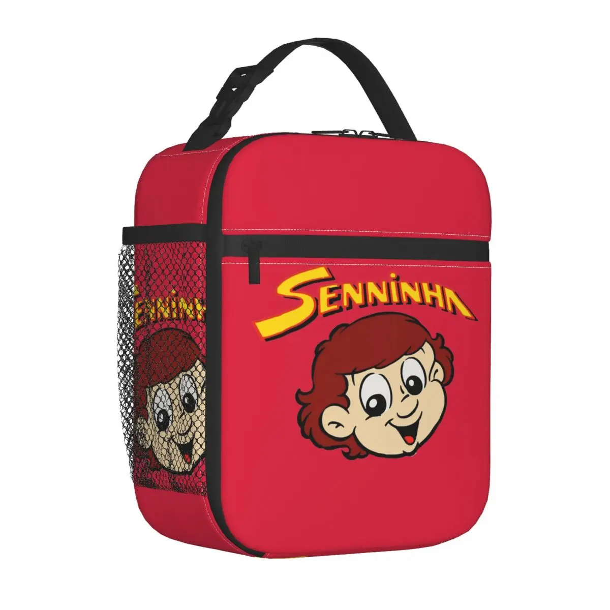 Senninha Ayrton Senna Insulated Lunch Bag Cooler Bag  Lunch Container High Capacity Tote Lunch Box Food Bag Work Picnic