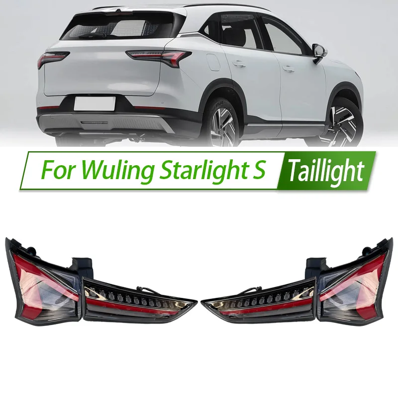 For Wuling Starlight S Car Taillight Assembly OEM Style Rear Lamp with Turn Signal Reverse Light Direct Fit Replacement