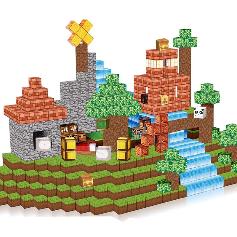 

Magnetic toy Creative puzzle toy with characters, ABS building blocks, suitable for construction and creation, perfect as a gift