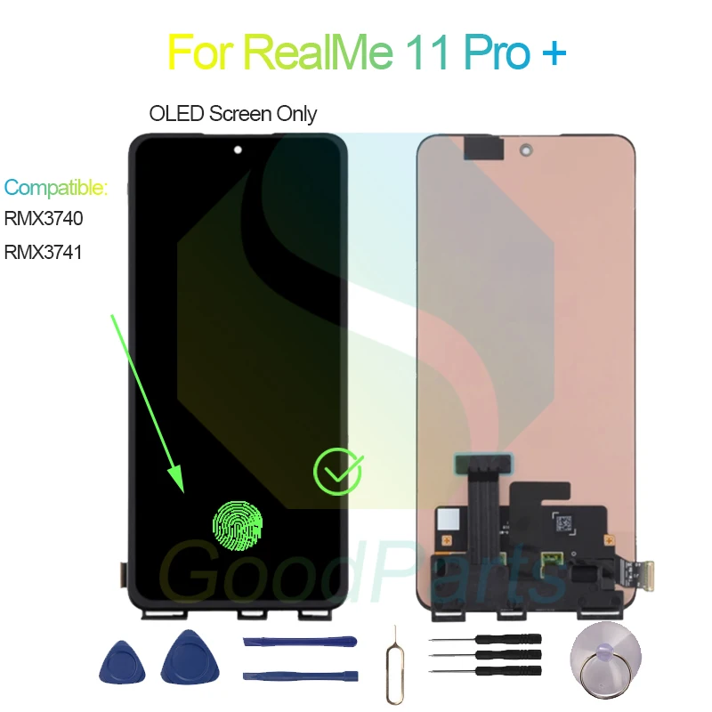 For RealMe 11 Pro + LCD Display Screen 6.7