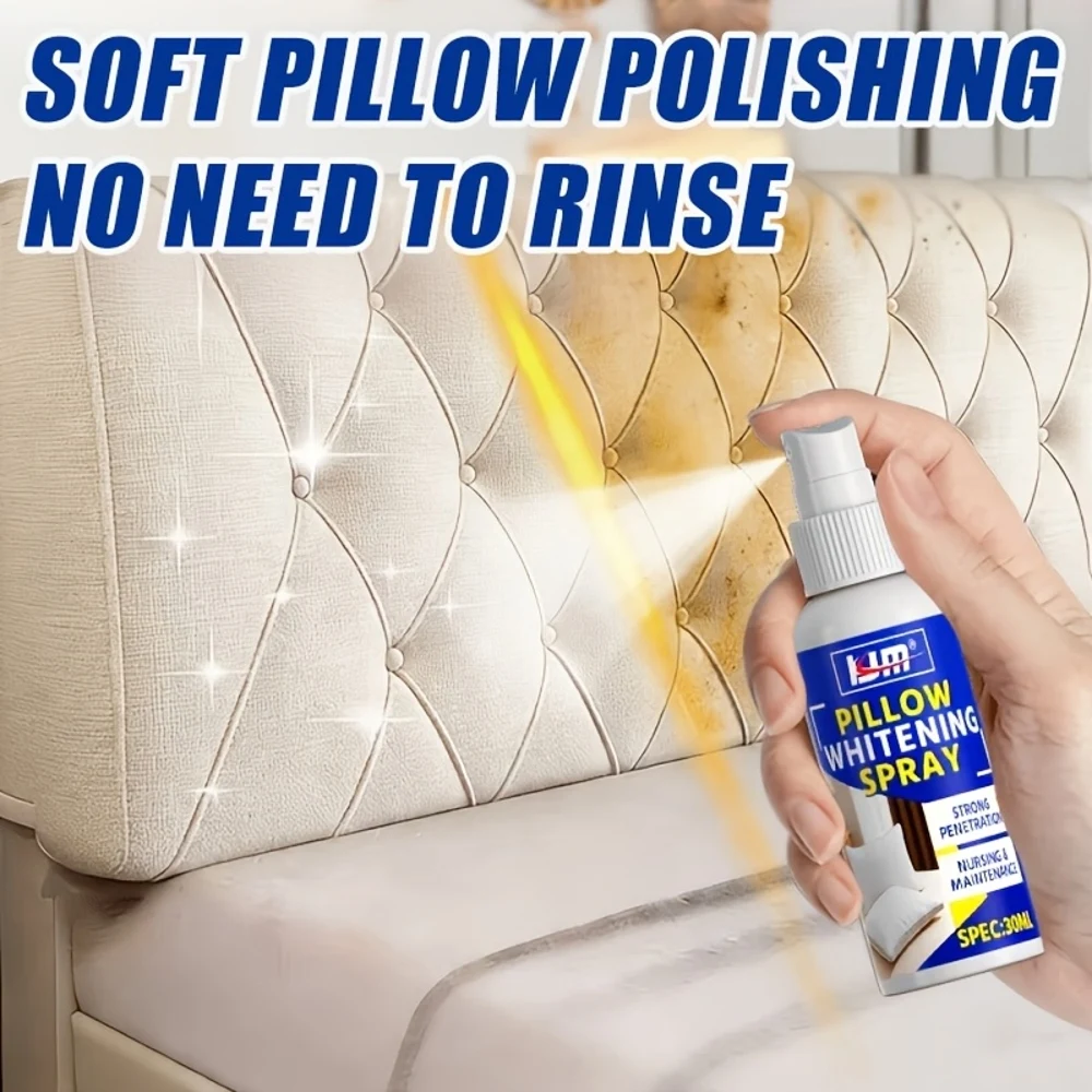 Maintenance Spray for Sofas, Bed Mattresses, Carpets and Car Seats - No-wash Fabric Conditioner - Spray, Wait, Wipe for Use on S