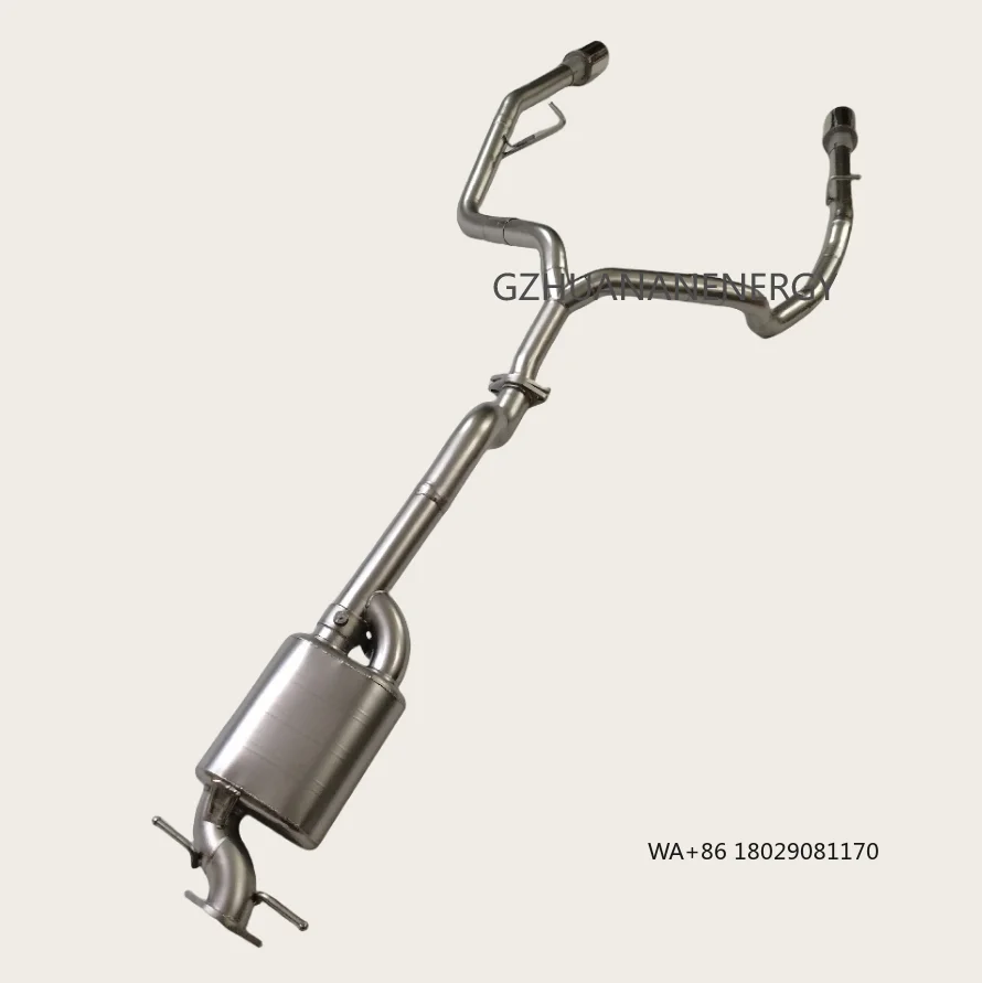 High Quality Exhaust Pipe for  Ranger 2.3T Stainless Steel Catback Exhaust Pipes System with Tips