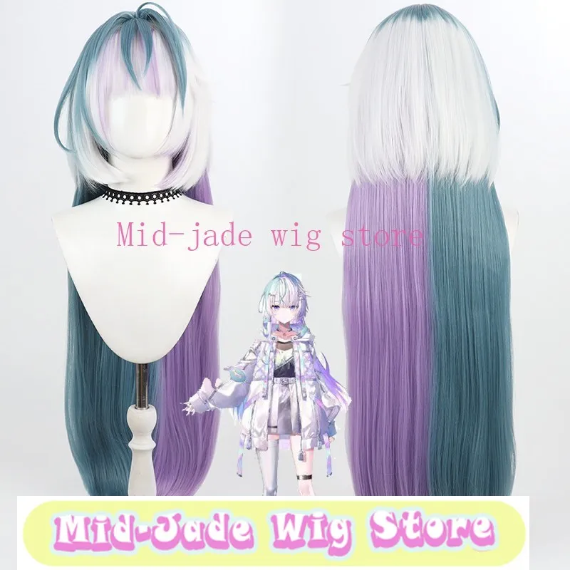 Nemukumo Tsukuri Cosplay Wig Two Color Gradient Hair Design for Streamer Character Costume and Stage Performance