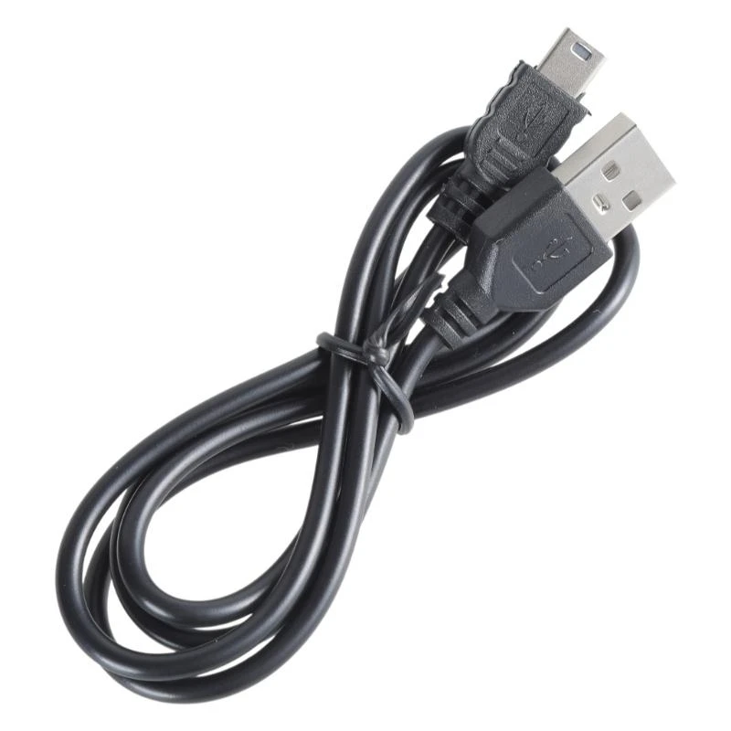 W89C 5 Pin 0.8m USB 2.0 A-Male to Mini-B Cable for MP3/4 GPS Systems High Speed Data Transmission Transfer Images