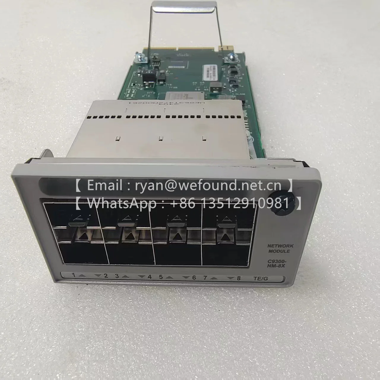 C9300-NM-8X network module