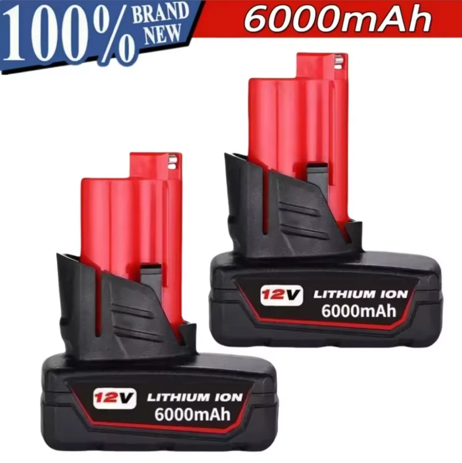 

Для M12 12 В 4,0 Ач/4000 мАч-18650 литий-ионный аккумулятор для зарядки электроинструментов, для M12 Milwaukee XC 48-11-2410 48-11-2420 48-11-2411