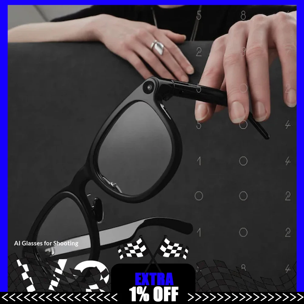 RayNeo V3 AR Glasses 5P Custom Optical Lens 39g Falcon Imaging Plus IMX681 Sensor Smart Glasses 12 Million Pixels Gifts