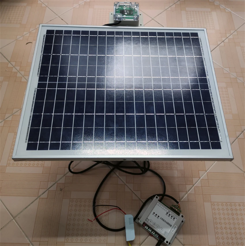 Small Solar Tracking System With 20W Dual Tracking Platform Automatic Solar Tracking DC 12V