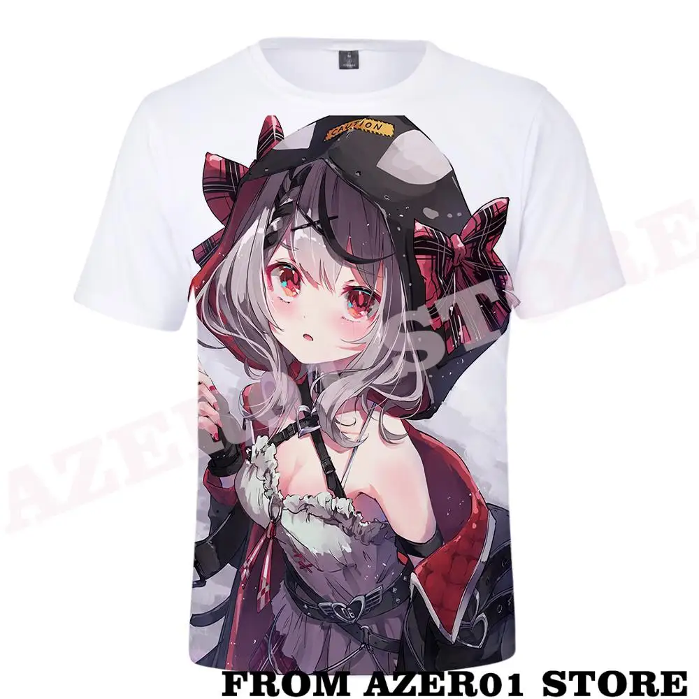 HOLOLIVE VTuber SakamataChloe Sakamata SKMT968 Merch Tee T-shirt Spring Summer Men/Women Street Clothes shirt Streetwear Tshirt