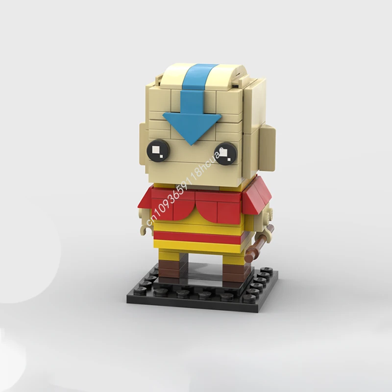 

151 шт. MOC Аватари Модель Аанг Строительные блоки Сборка Кирпич Развивающие игрушки Архитектурная идея DIY креативные рождественские подарки