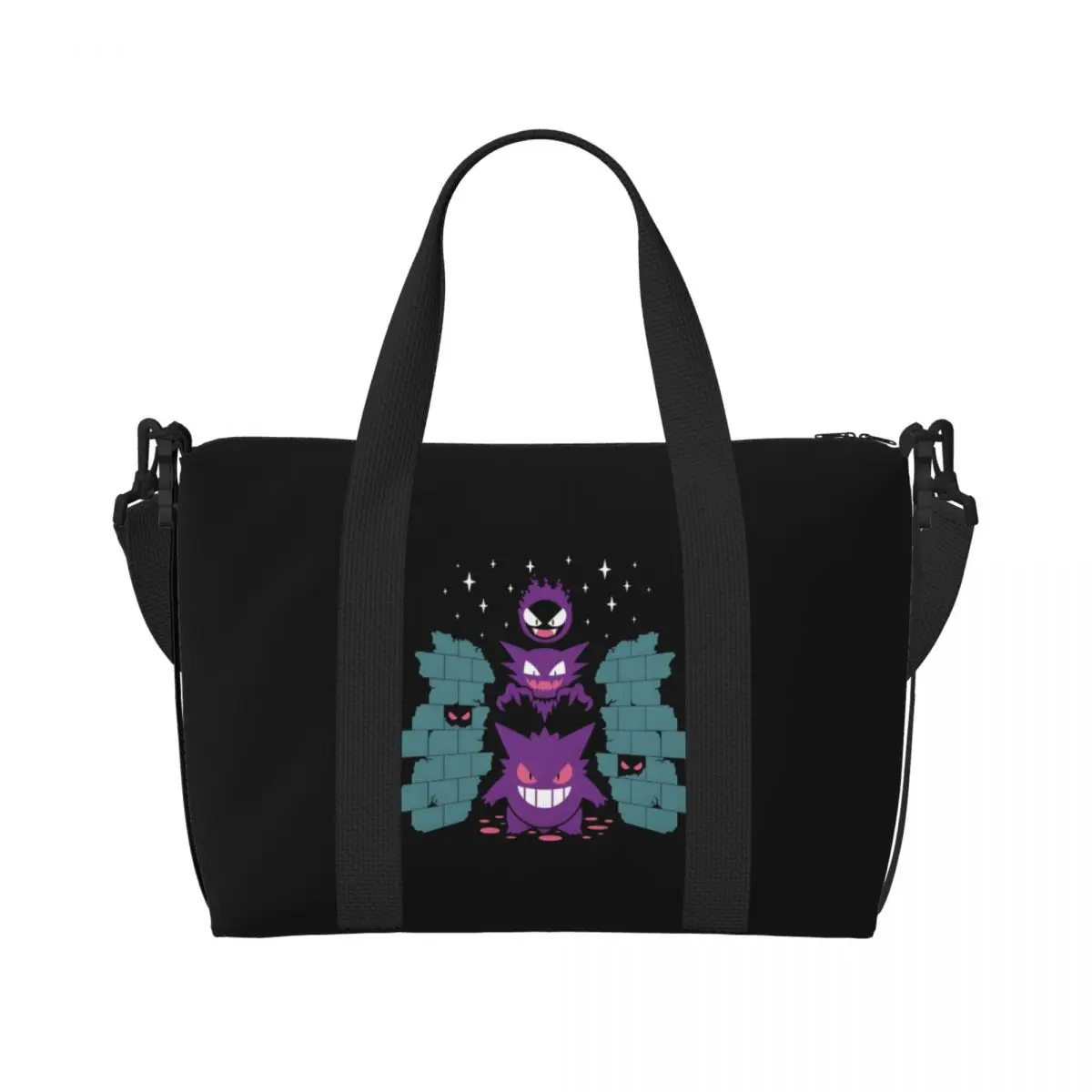 

Большая большая сумка G-Gengares на заказ для женщин, манга для покупок, пляжная дорожная сумка для спортзала