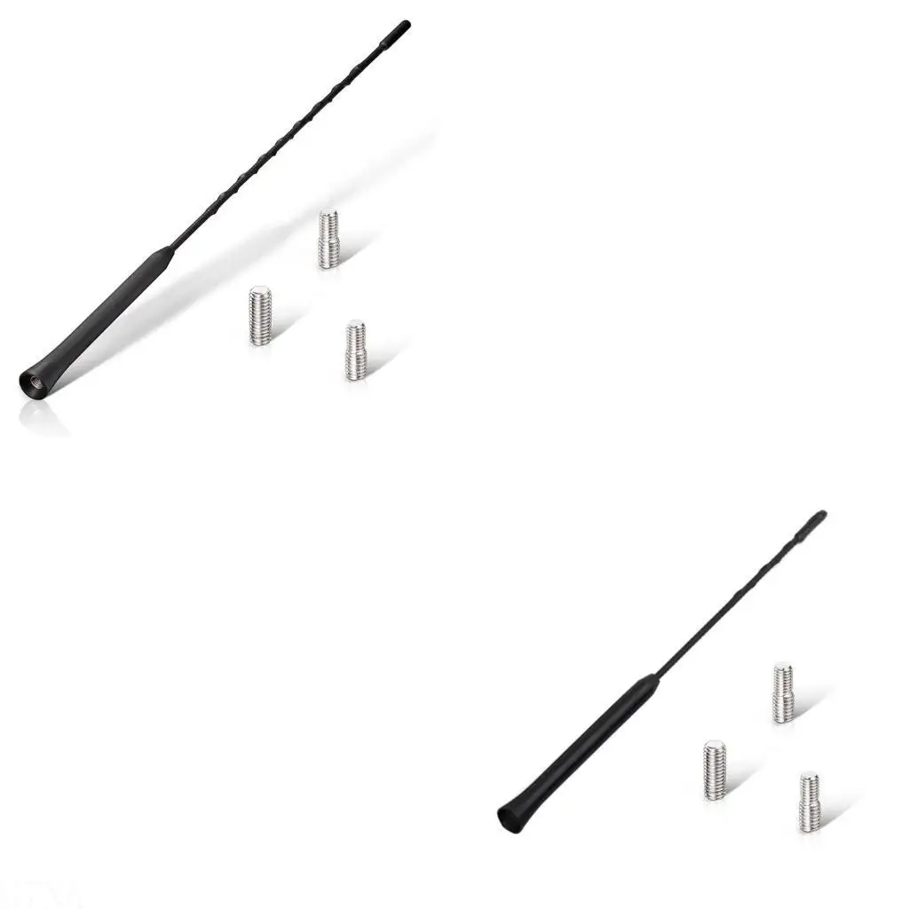 G7NA Universal Car Roof Stereo Radio FM Aerial Auto Replacement Accessories Amplified Antenna with Screws 16/11/9In