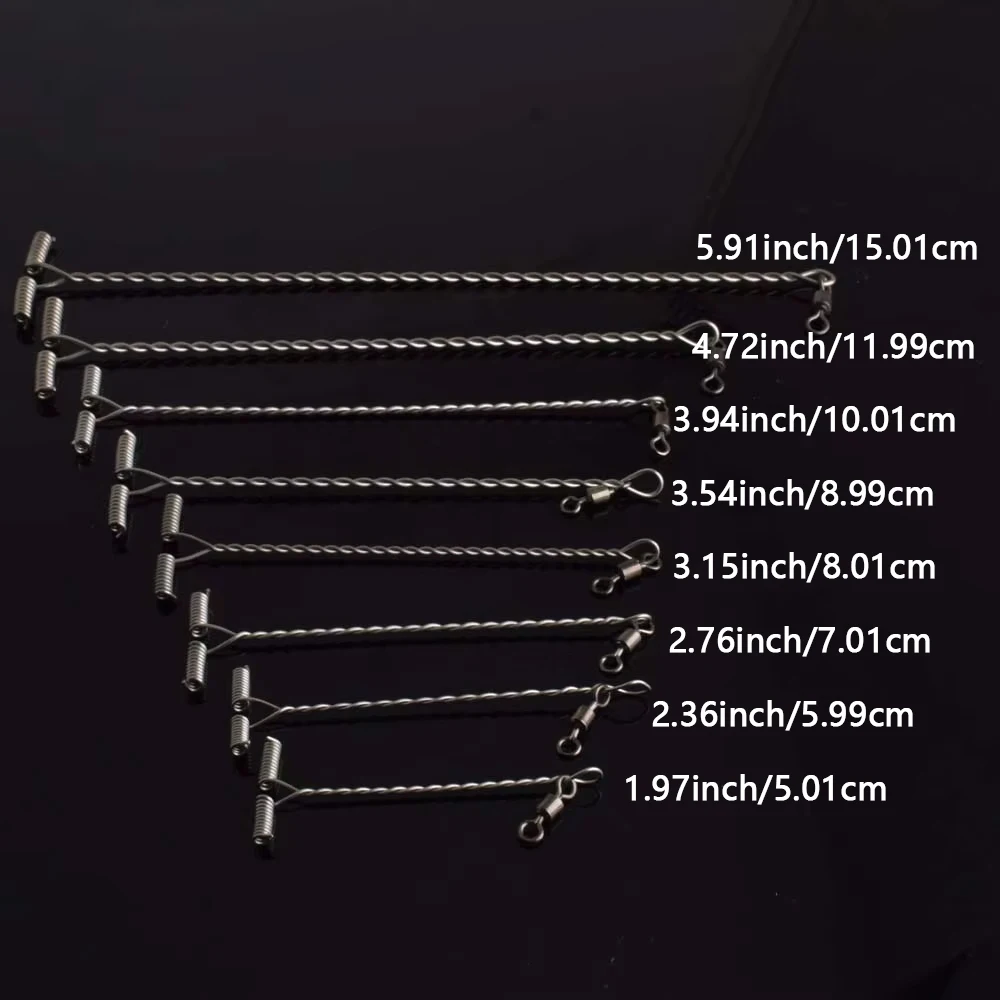 100 balance hook arms, tracking lead arm connectors, rotating fishing rigs, T-shaped anti winding steel wire balance ropes view 2