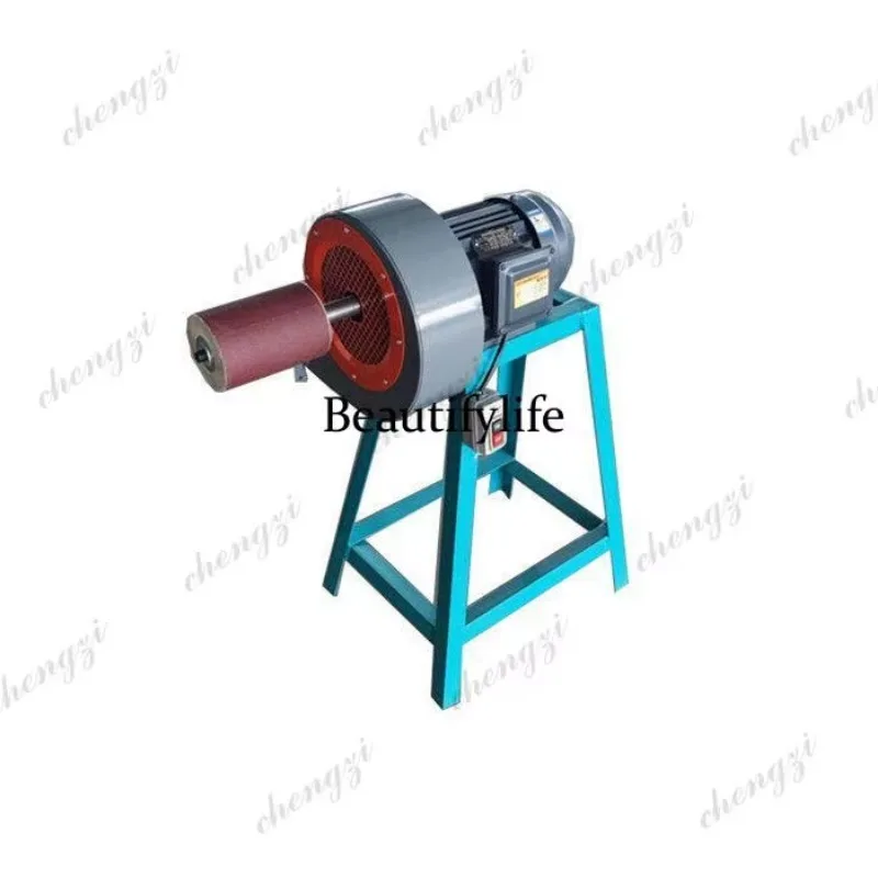 81 new horizontal bending grinding, sander flat dual-purpose household abrasive belt polishing simple belt vacuumingN138