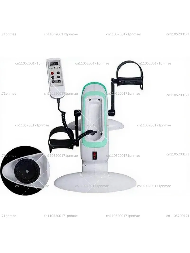 Mini Home Exercise Bike Foot Pedal Exerciser for Legs Arms Workout Cycle Upper and Lower Limbs Equipment