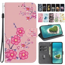 Stand Flip Wallet Case for Motorola Edge 30 40 50 Pro LITE 2022 S30 Pro One 50 Fusion Plus 50 Ultra Cartoon Magnetic Book Cover