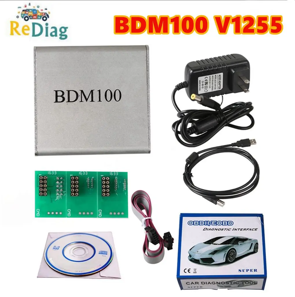 High Quality BDM100 ECU Programmer Chip Tuning Tool BDM Frame BDM100 CDM1255 OBD2 Automotive Car Diagnostic Auto Tool