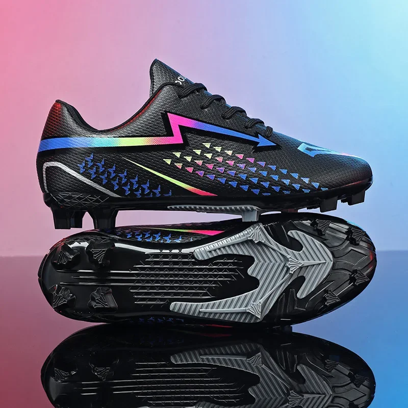 2026 nova alta qualidade dos homens sapatos de futebol sociedade ultraleve turf futebol chuteiras tênis treinamento botas chuteira campo 35