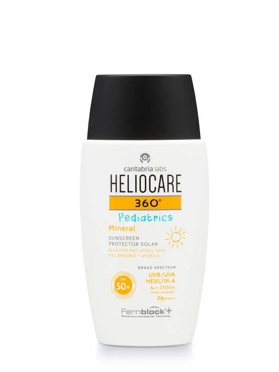 Heliocare 360 ° pediatrics photoprotector mineral spf 50 + 50 ml-for sensitive and atopic skin