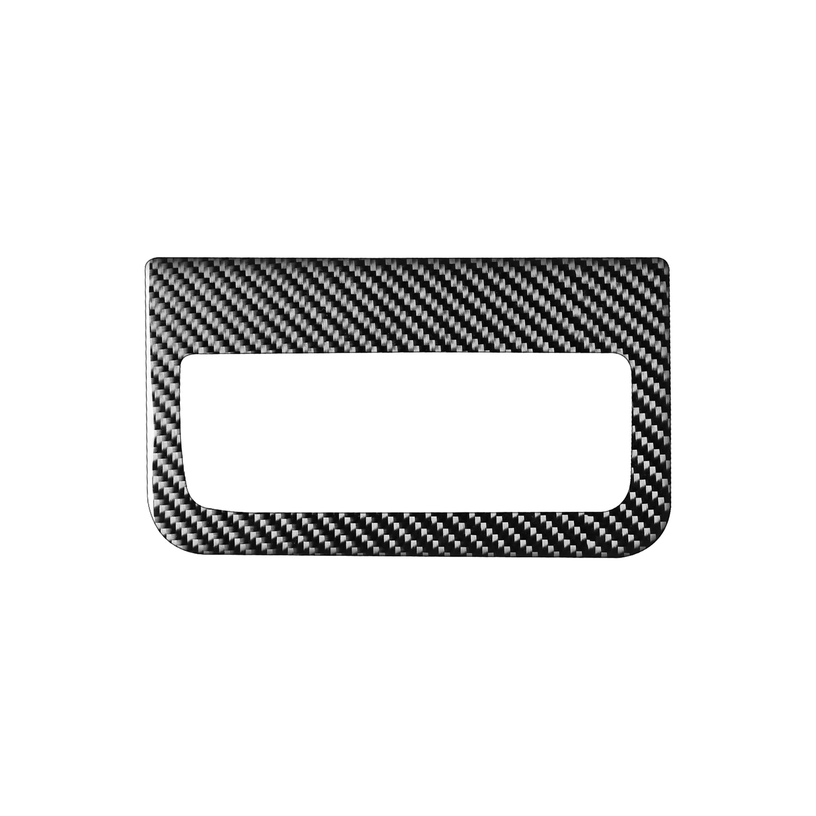 

Auto Rear Row Air Vent Wind Outlet Frame Panel Sticker Compatible with Mazda Axela 2020 Real Carbon Fiber Interior Trim