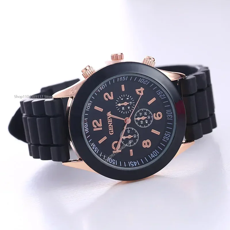 New Fashion Ladies Fashion Watch Male and Female Student Silicone Quartz Wristwatch Clock Wholesale Relogio Feminino