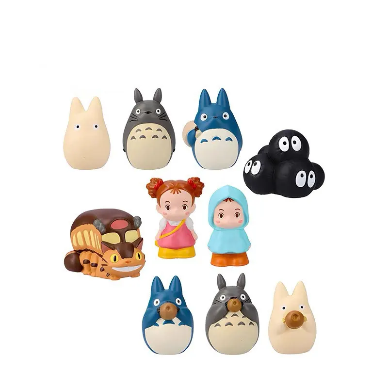2026 Totoro Miyazaki Anime Cartoon Blindbox Fashion-Spielzeug Farbige Fingerpuppe Hohle Niedliche Spielzeugfigur Geschenk