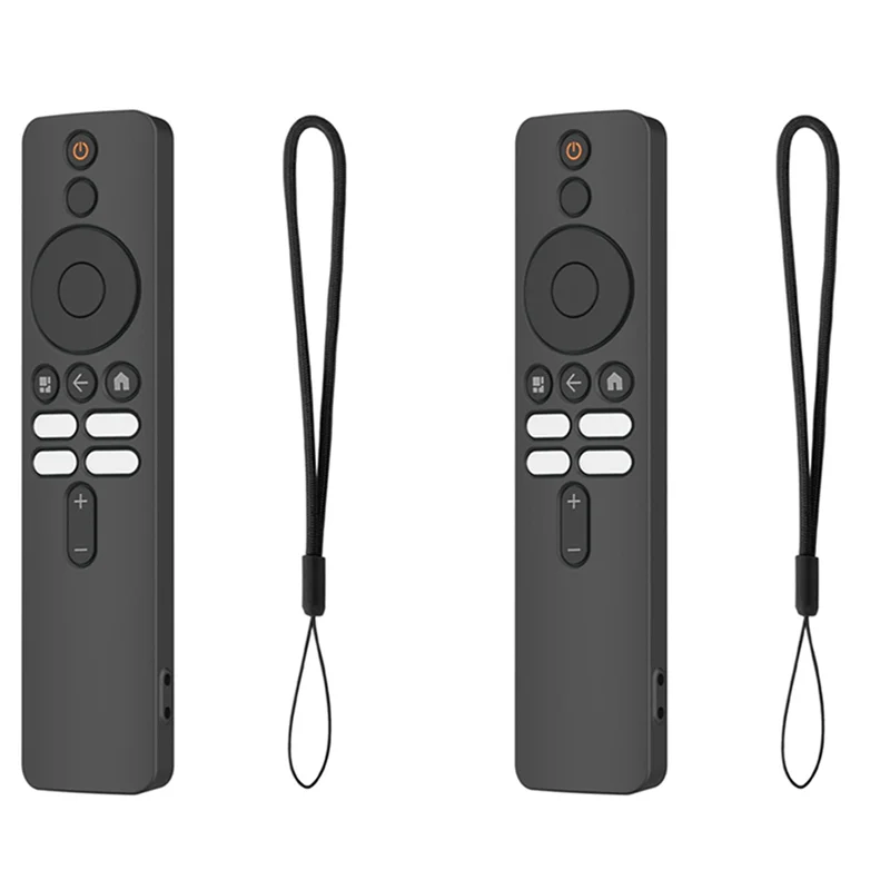 

ABBN-2X для Xiaomi TV Stick 4K TV Mibox 2Nd Gen, пульт дистанционного управления, портативный удобный силиконовый пылезащитный чехол, D