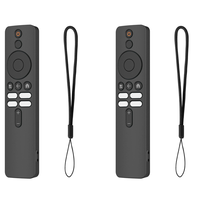 ABBN-2X For Xiaomi TV Stick 4K TV Mibox 2Nd Gen Remote Control Portable Convenient Silicone Dust Fall Proof Cover, D